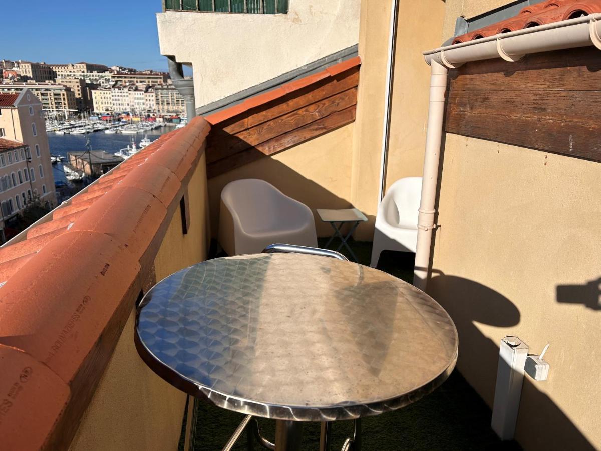 Loft Moderne Vue Vieux Port Terrasse Rooftop Leilighet Marseille Eksteriør bilde