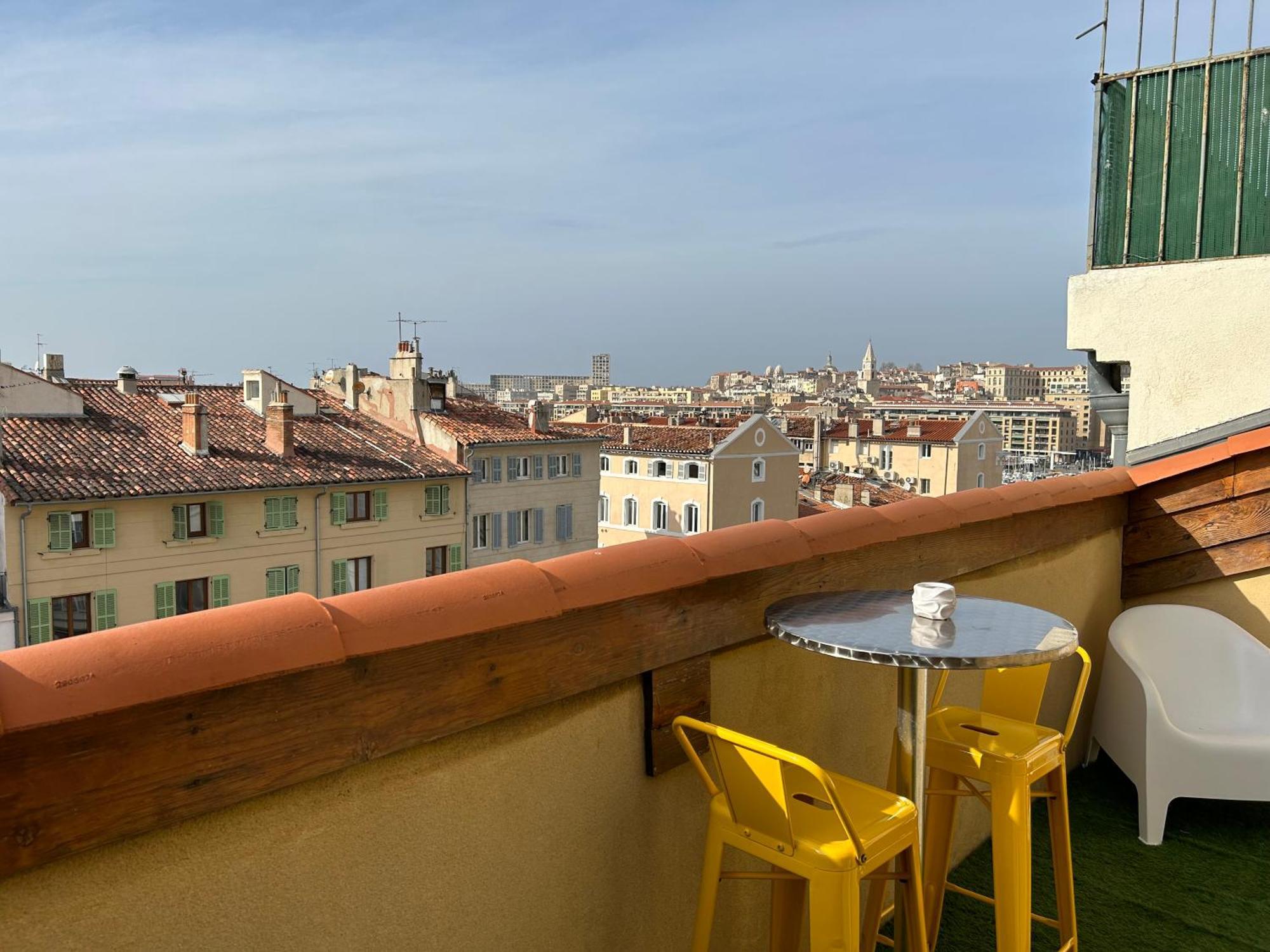 Loft Moderne Vue Vieux Port Terrasse Rooftop Leilighet Marseille Eksteriør bilde