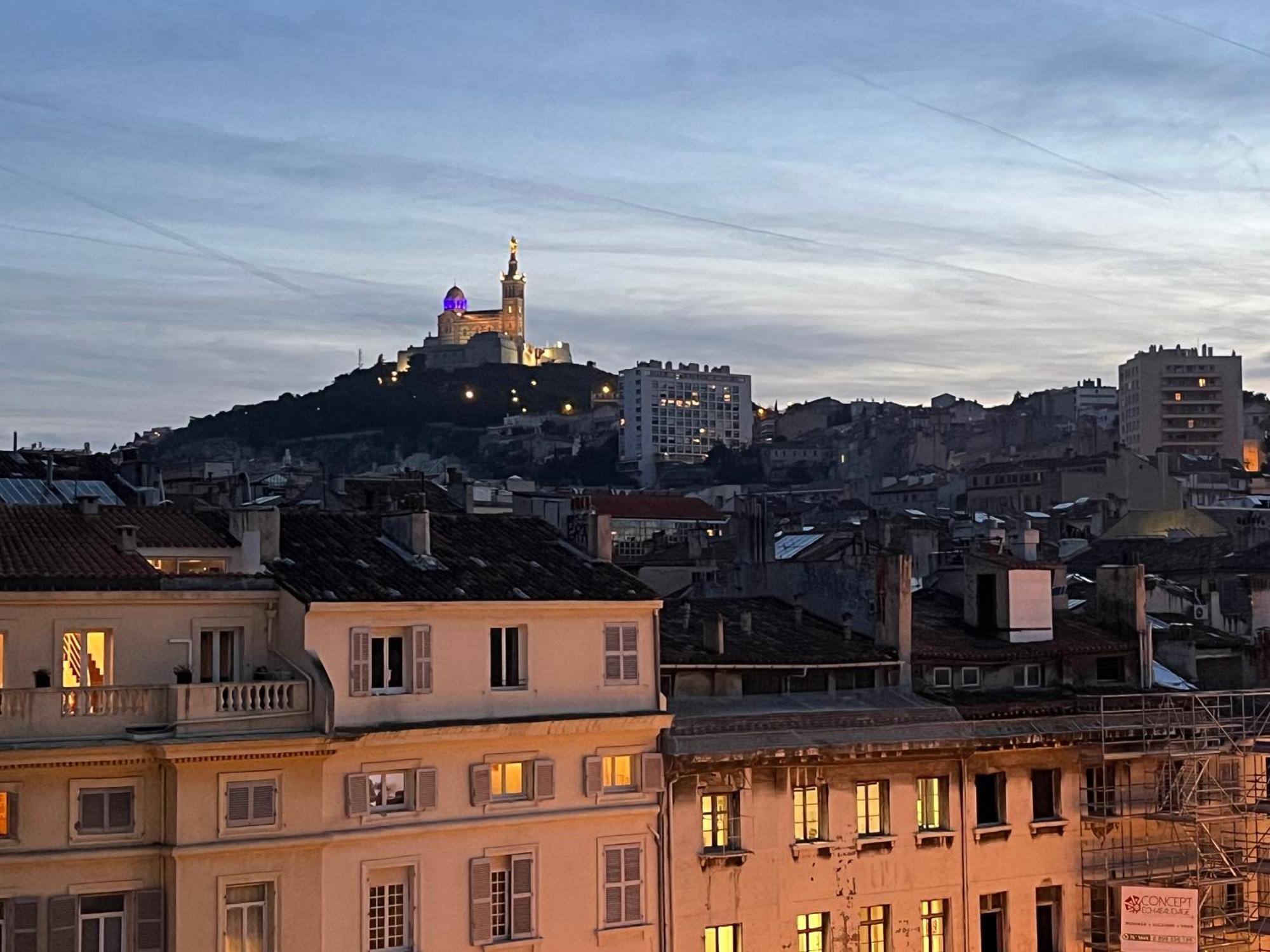 Loft Moderne Vue Vieux Port Terrasse Rooftop Leilighet Marseille Eksteriør bilde